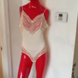 Warrners lace affair body suit